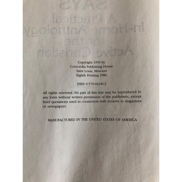 What Luther Says: A Practical In-Home Anthology for the Active Christian - Picture 3 of 8